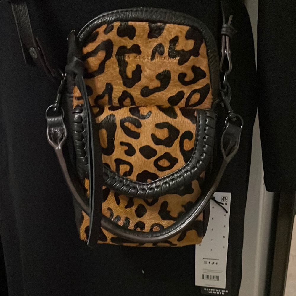 Leopard Print Crossbody Bag
